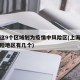 上海这9个区域划为疫情中风险区(上海疫情中风险地区有几个)